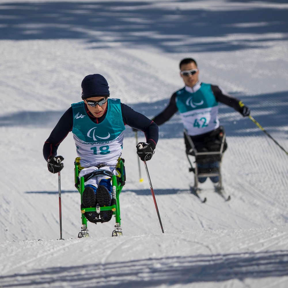 [06.03.2018] PyeongChang, Coreia - Jogos Paralimpicos de Inverno - Treino esqui cross-country - Cristian Ribera. Foto: Marcio Rodrigues/MPIX/CPB